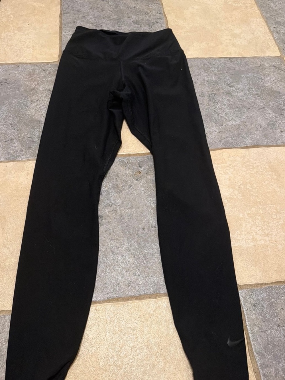 Nike Black High-Waist Athletic Leggings